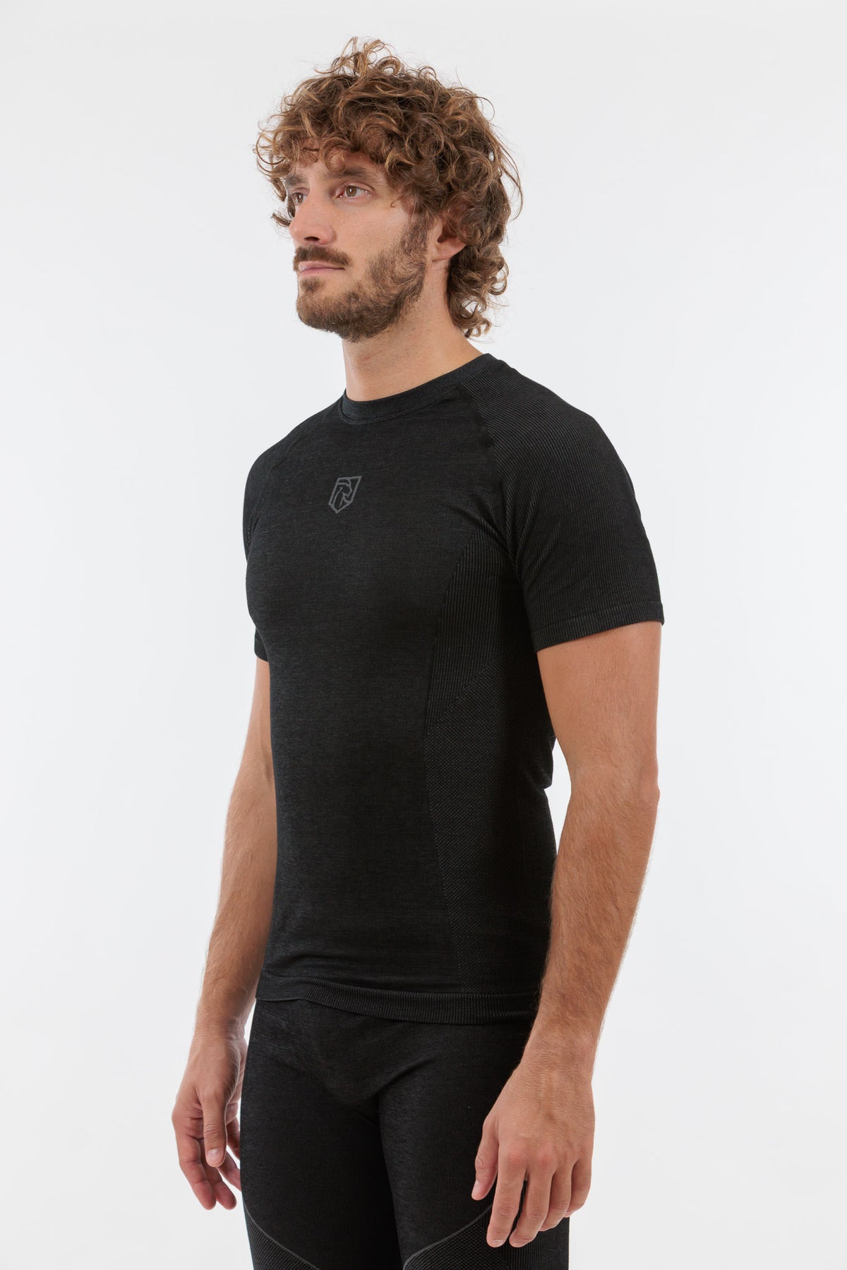 Jorek Maglia Termica Manica Corta Merino Blend Uomo