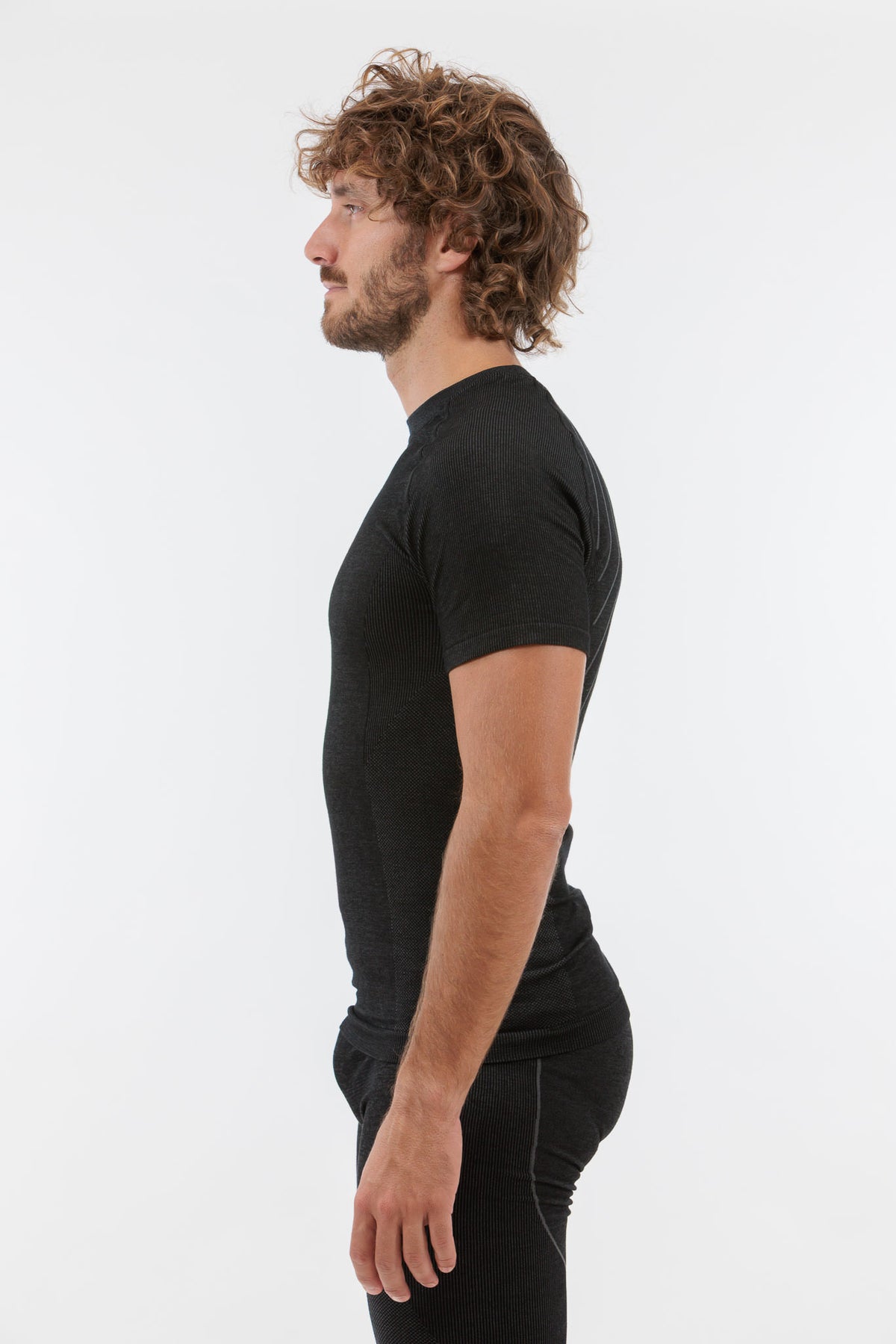 Jorek Maglia Termica Manica Corta Merino Blend Uomo