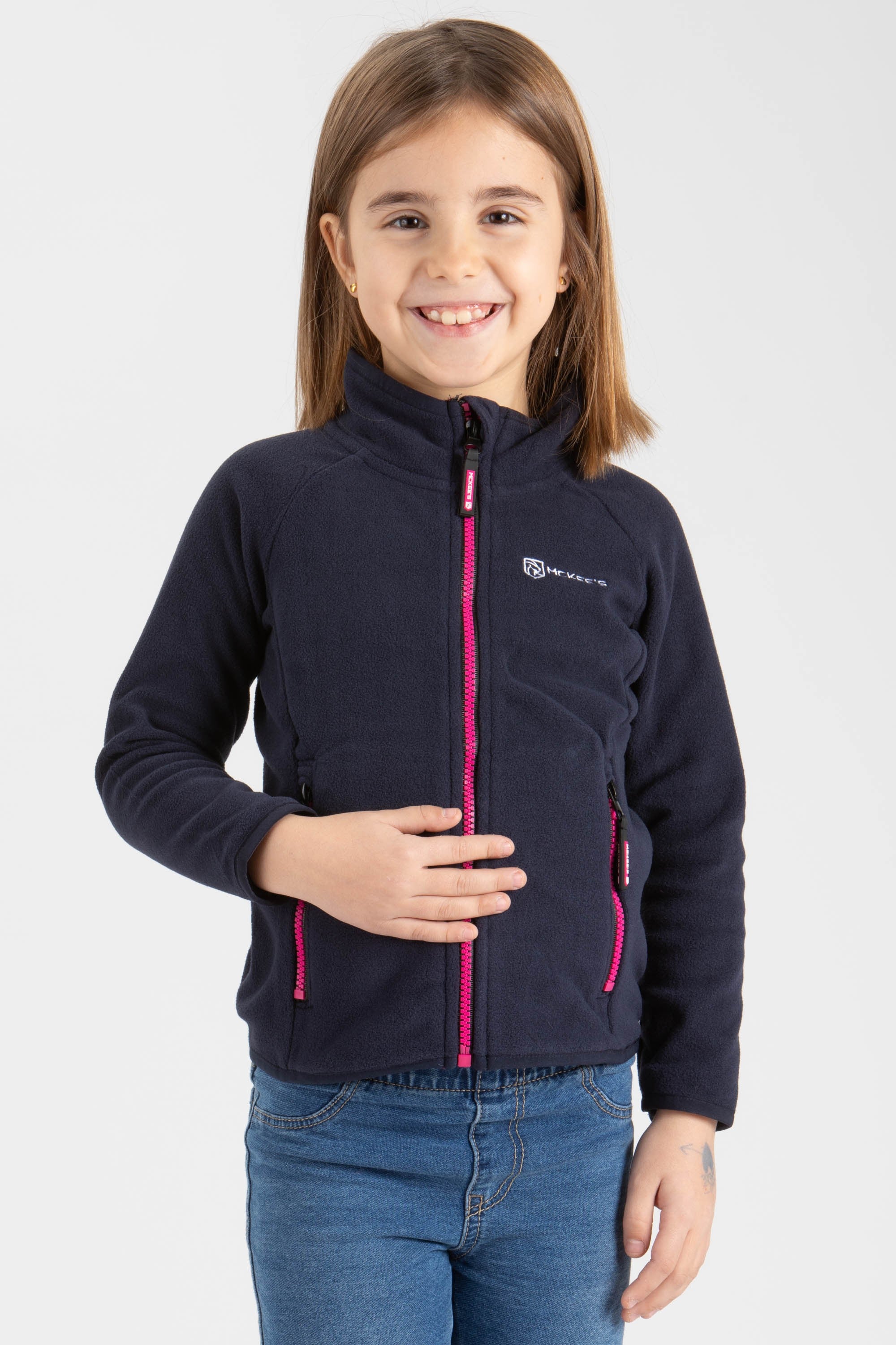 Aida Pile Full Zip Bambina – McKees