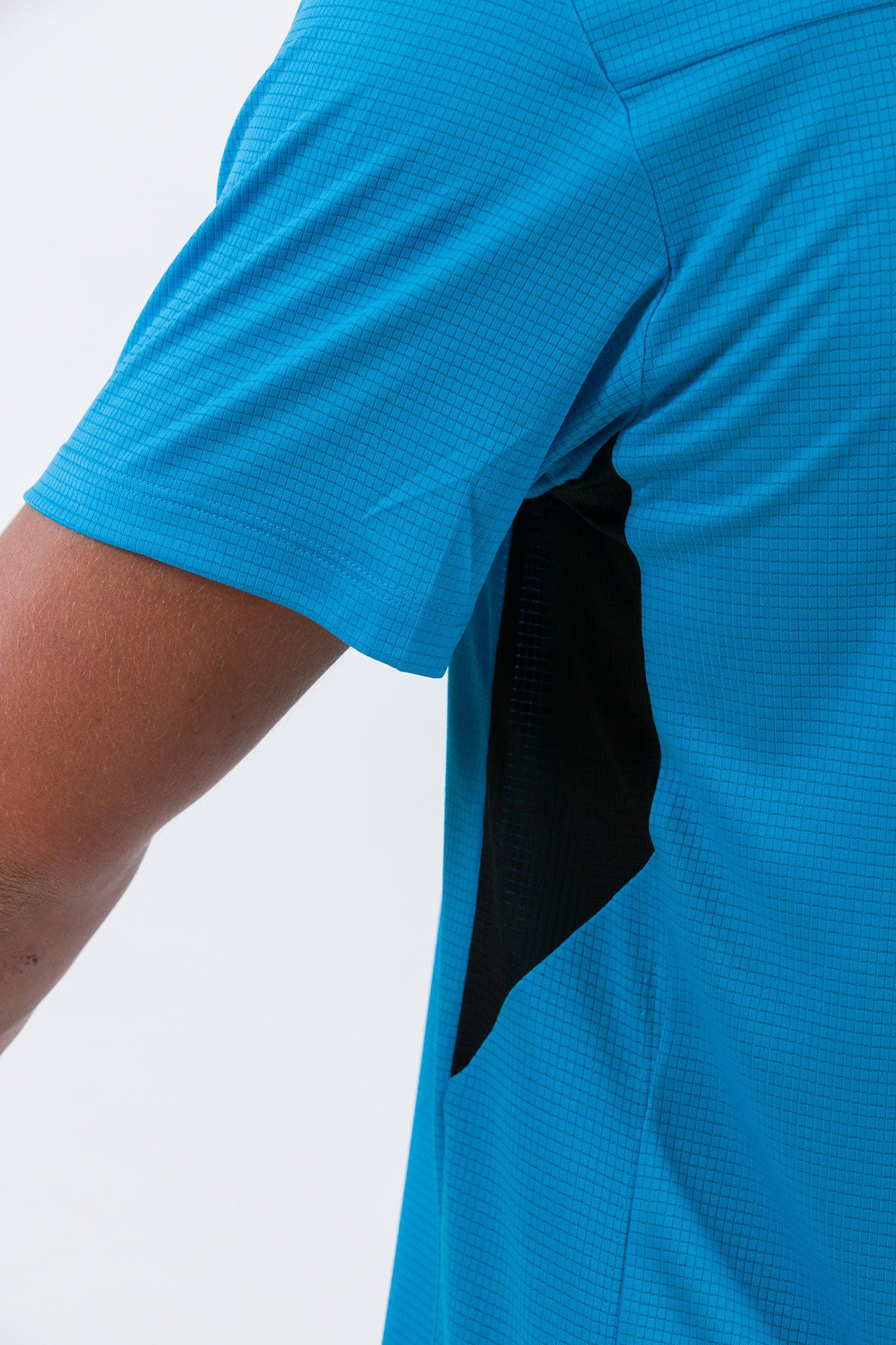 Axten 2.6 T-Shirt Uomo in Jaquard Waffle Mesh