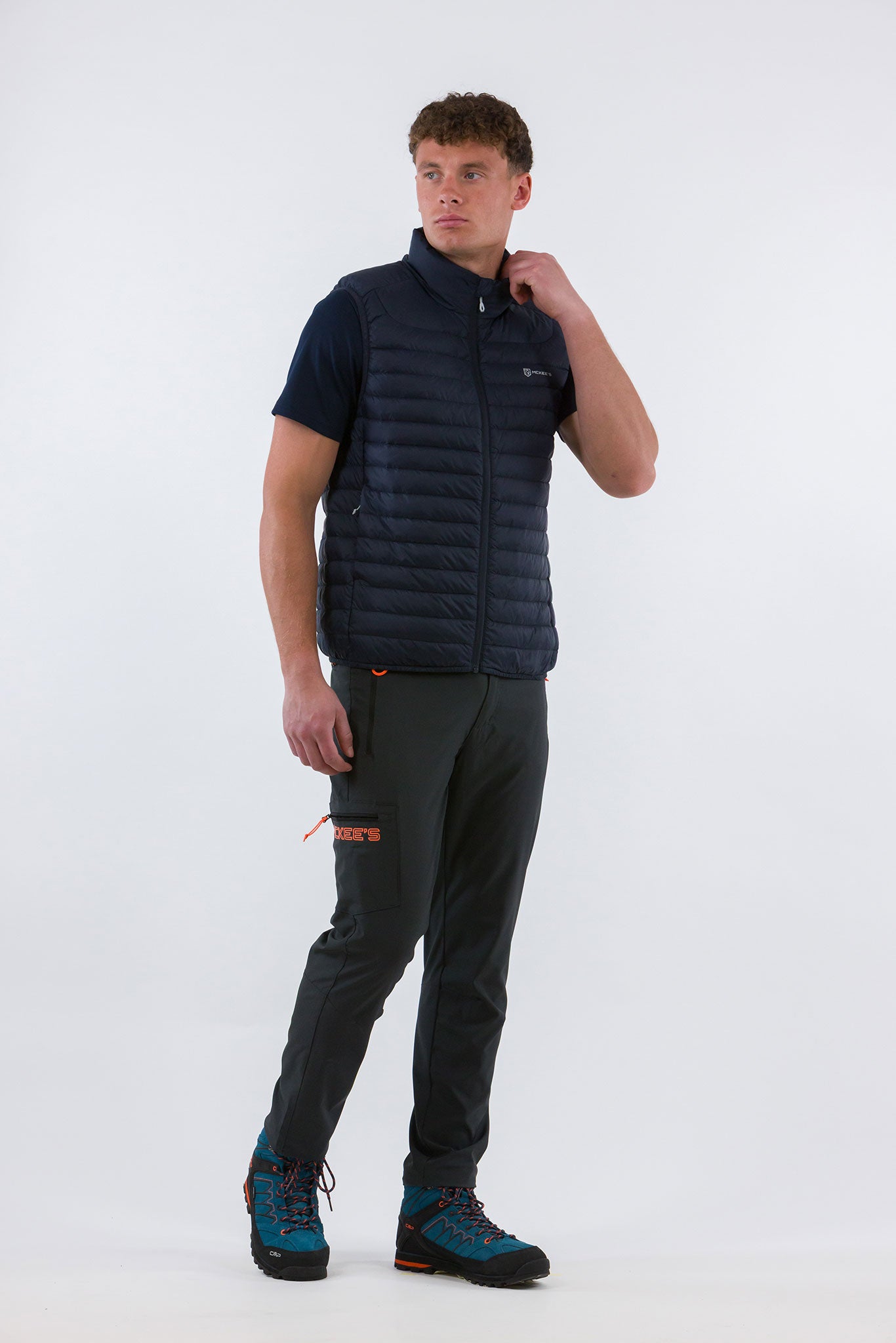 Bathista Gilet Uomo Comprimibile Imbottito in Piuma Ultra Light