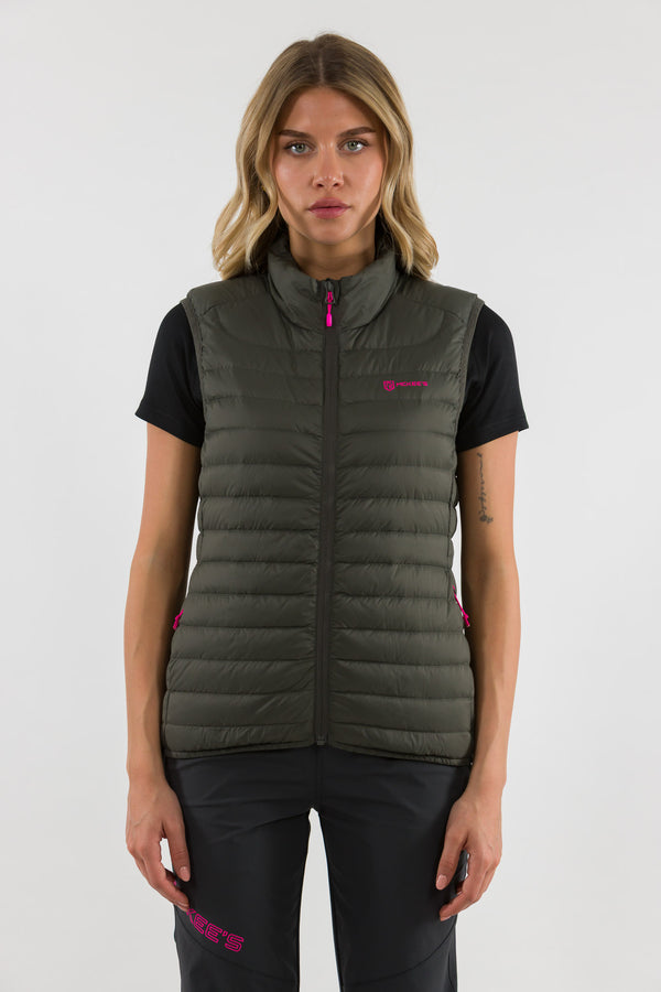 Bergamina Gilet Donna Imbottito in Piuma Ultra Light Comprimibile