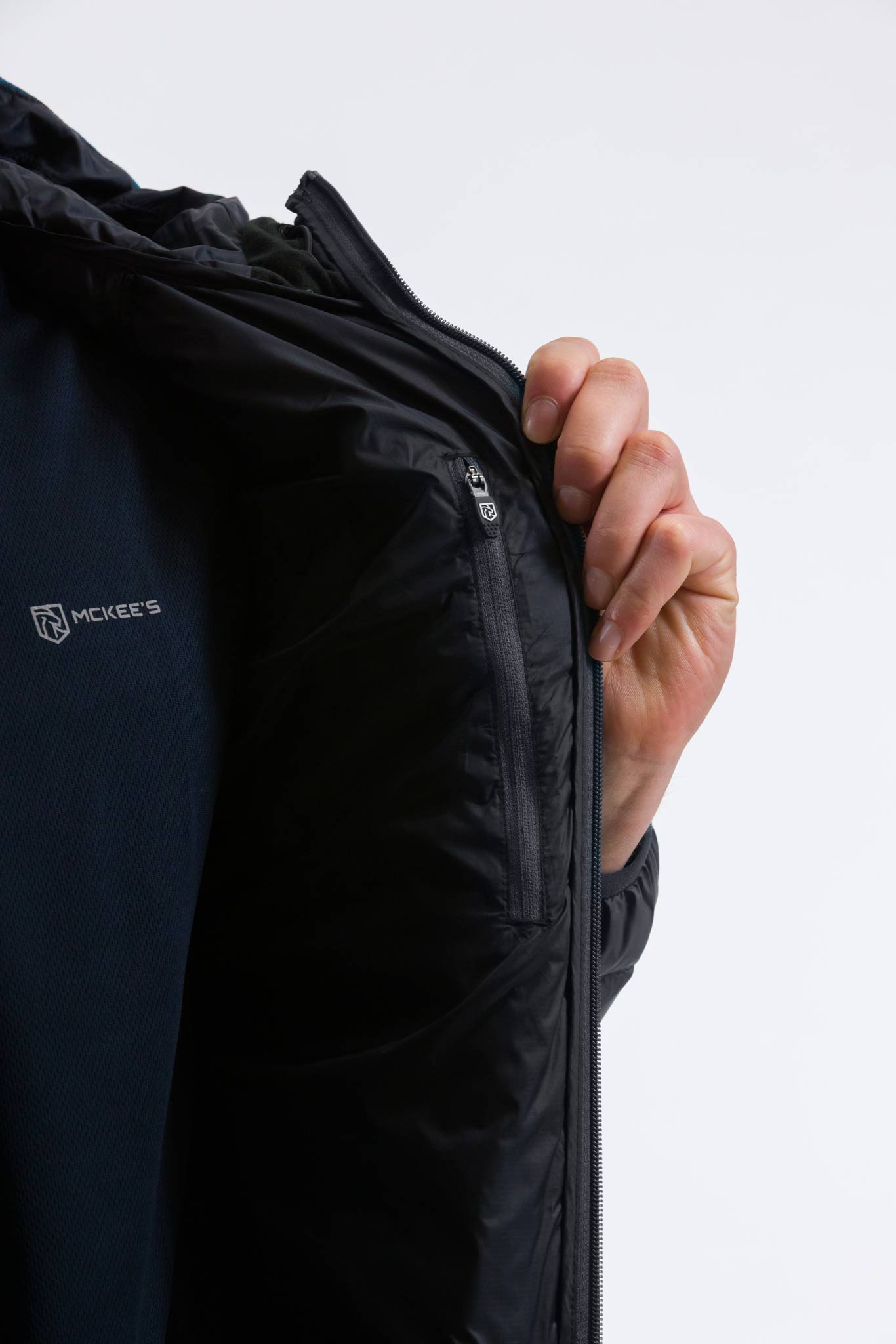 Eryndor Giacca Uomo con Cappuccio in Piuma Ultra Leggera