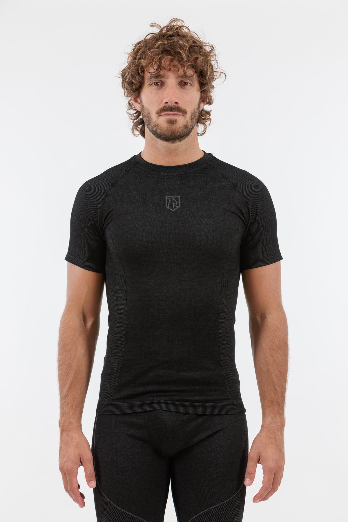Jorek Maglia Termica Manica Corta Merino Blend Uomo
