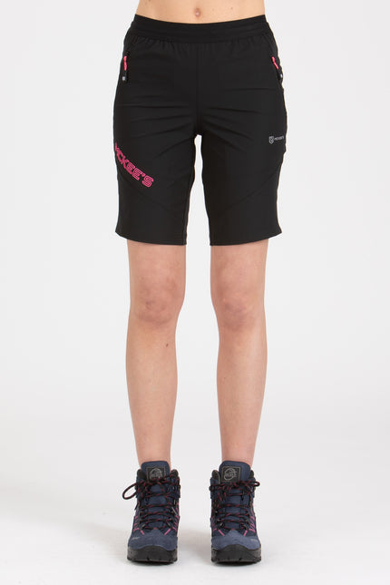 Pantaloncini Da Trekking Donna Essentials - Elasticizzati, Comodi E Con Tasche, Interno Gamba 13cm - Foto 6