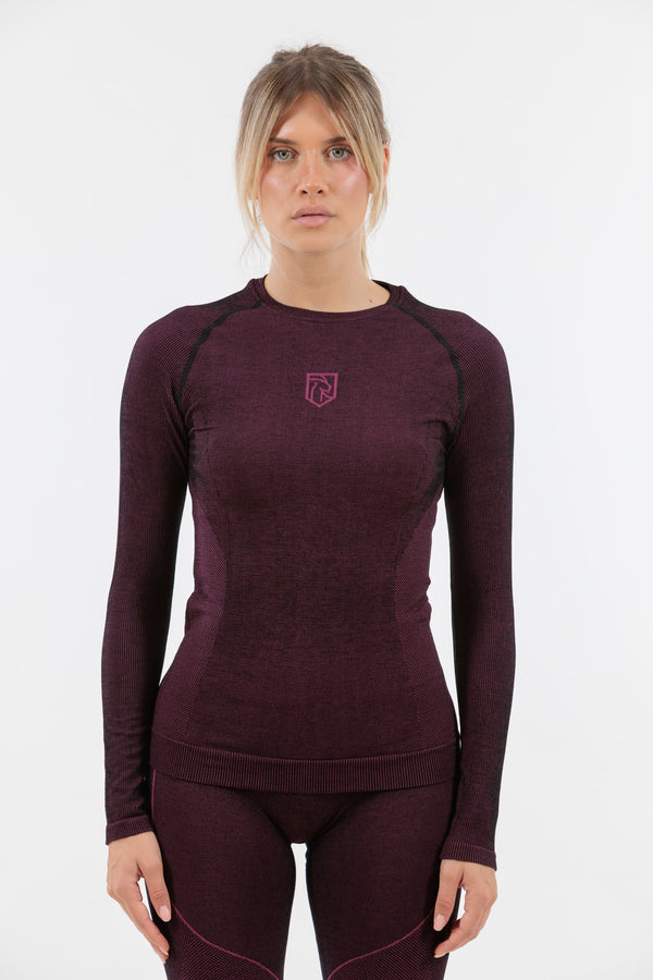 Astrid 2.0 Langarm-Funktionsshirt Damen