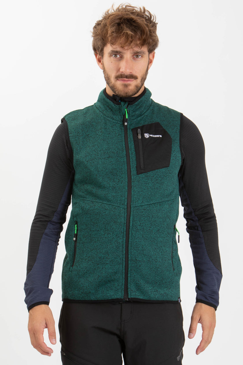 Pelmo Herren Fleece ohne Ärmel