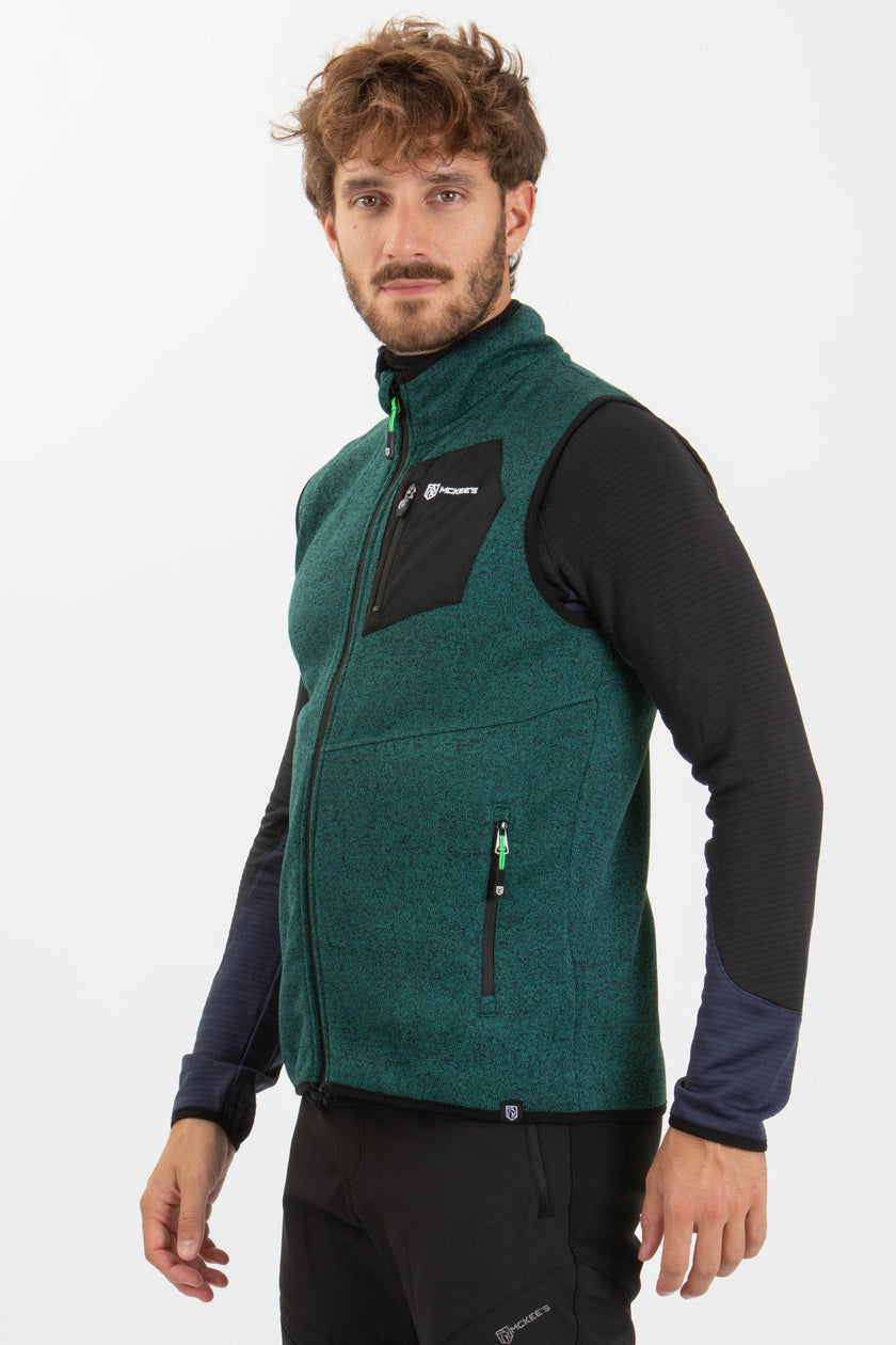 Pelmo Herren Fleece ohne Ärmel