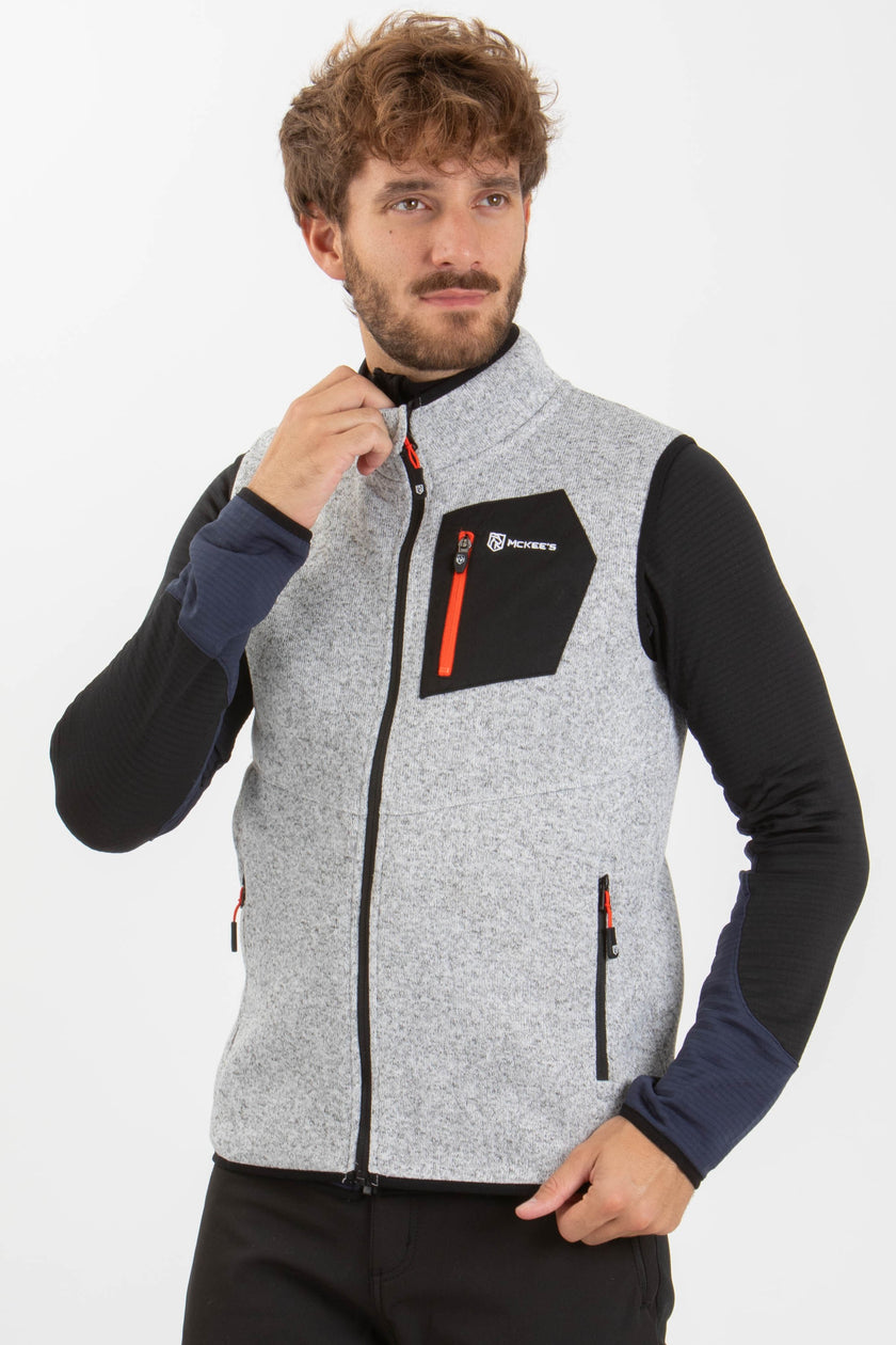 Pelmo Herren Fleece ohne Ärmel