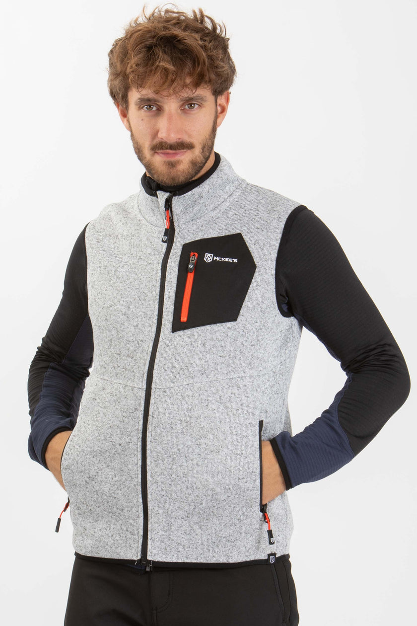 Pelmo Herren Fleece ohne Ärmel