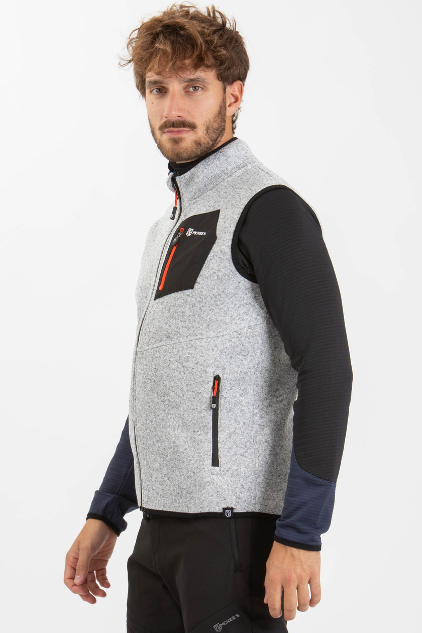 Pelmo Herren Fleece ohne Ärmel