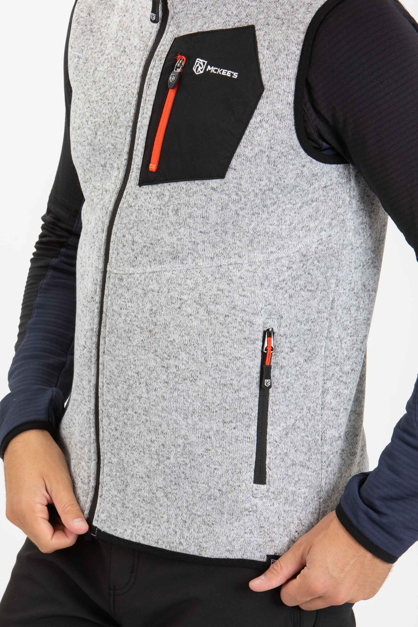 Pelmo Herren Fleece ohne Ärmel