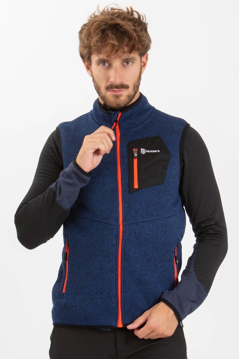 Pelmo Herren Fleece ohne Ärmel