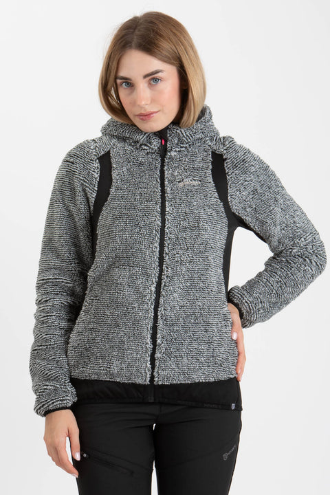 Fern Felpa In Coral Fleece Donna