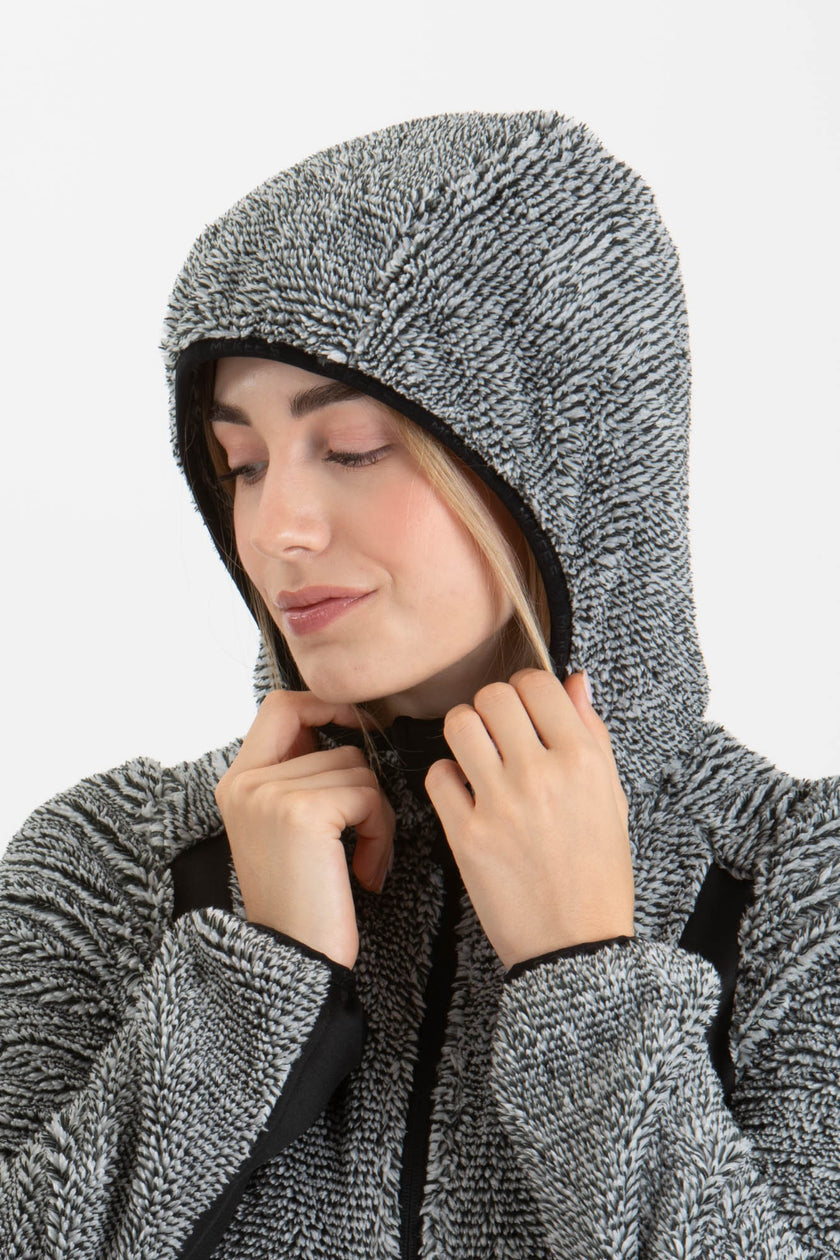 Fern Sweatshirt In Koralle Fleece Frau