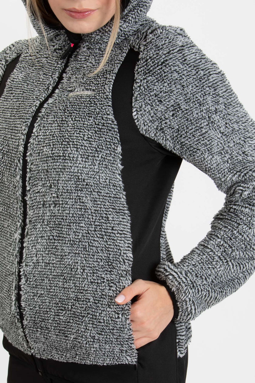 Fern Sweatshirt In Koralle Fleece Frau