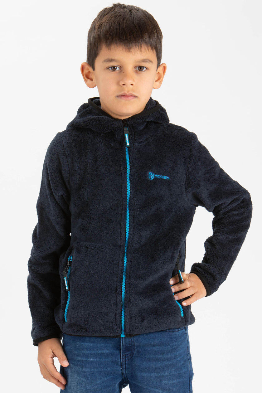 Delfo Pile In Coral Fleece Bambino