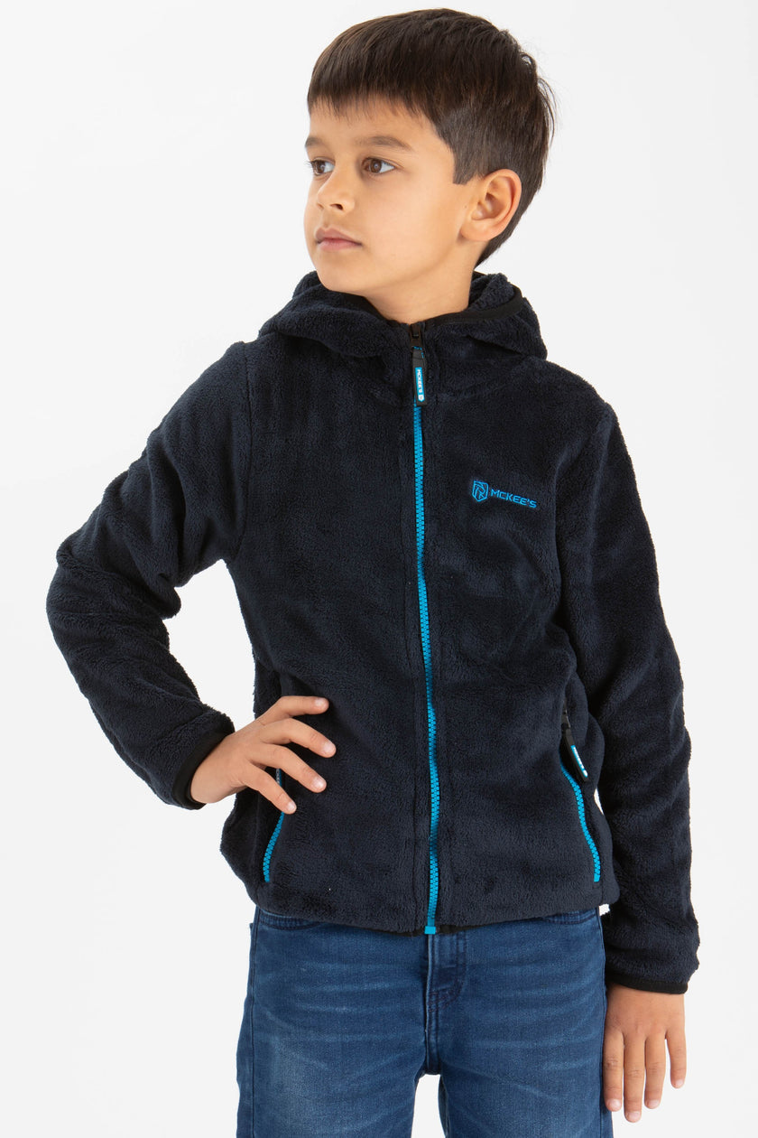 Delfo Pile In Coral Fleece Bambino