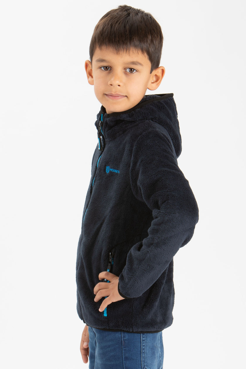 Delfo Pile In Coral Fleece Bambino