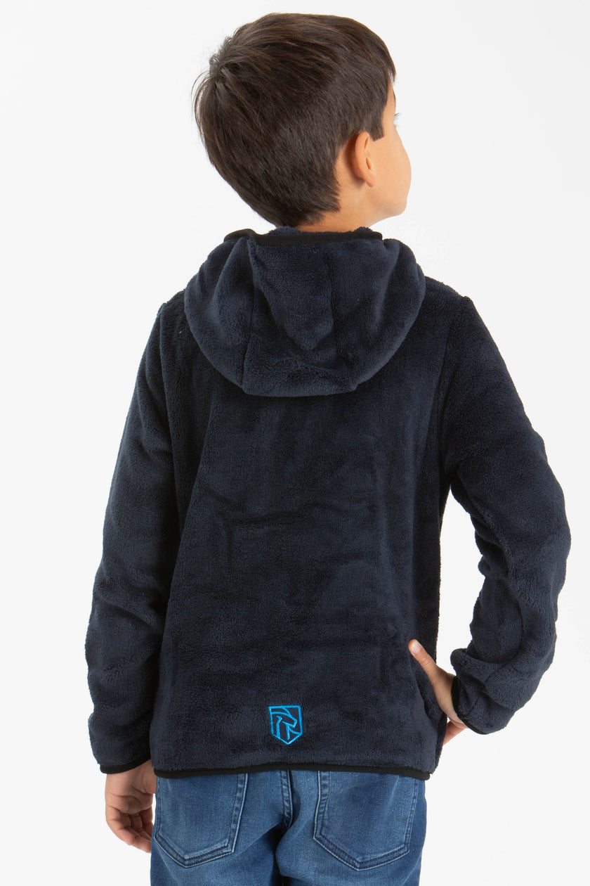 Delfo Pile In Coral Fleece Bambino