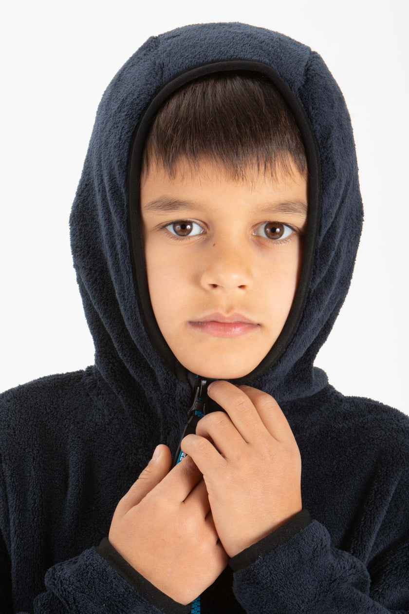 Delfo Pile In Coral Fleece Bambino