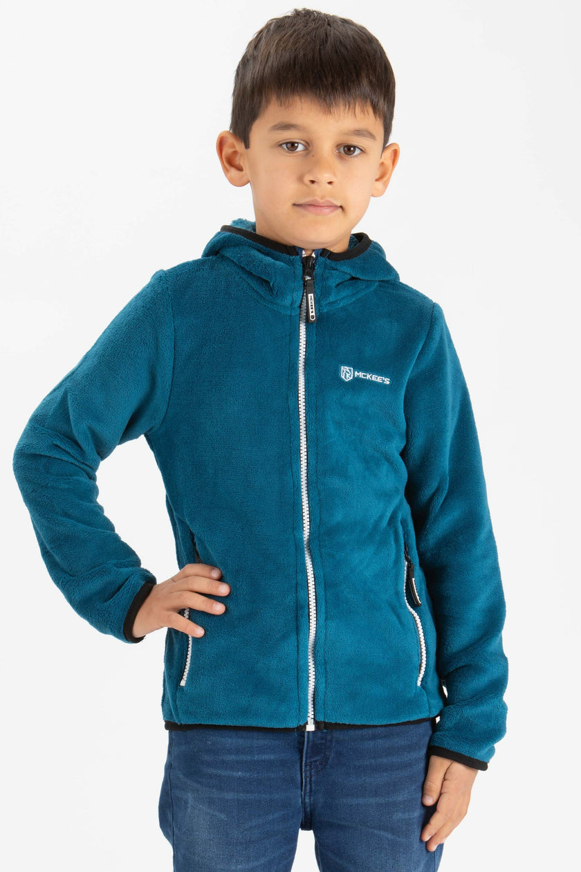 Delfo Pile In Coral Fleece Bambino