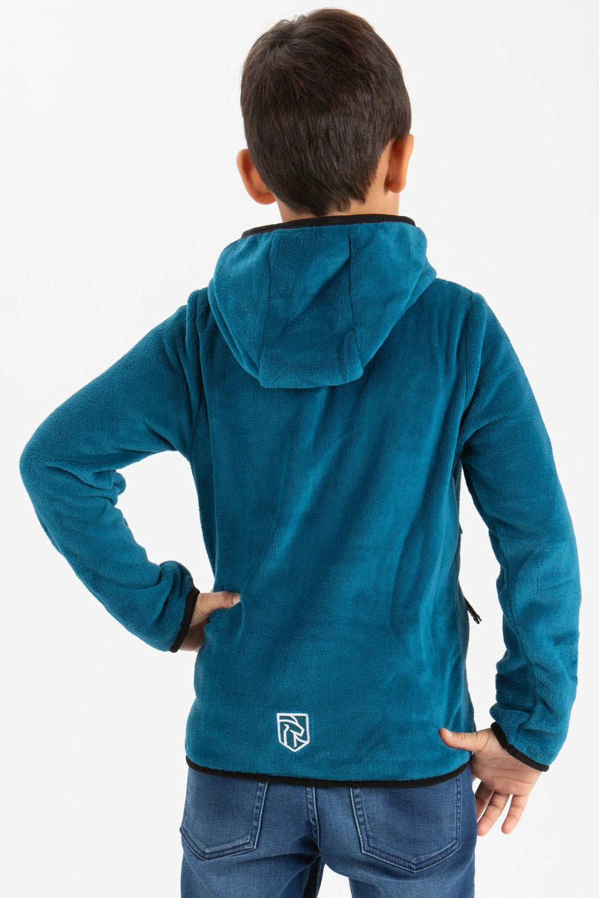 Delfo Pile In Coral Fleece Bambino