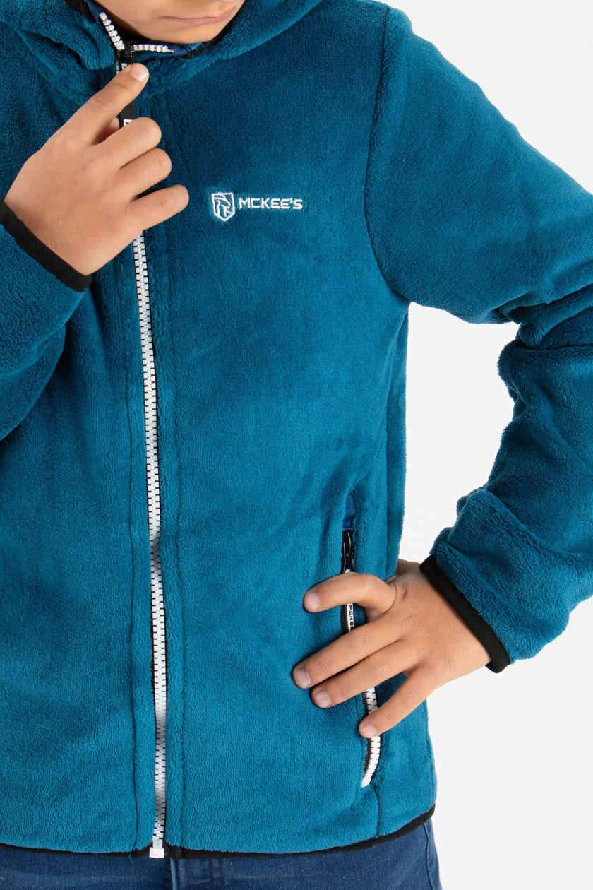 Delfo Pile In Coral Fleece Bambino