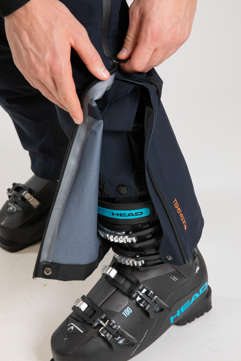 Aialik Pantalone da Sci Uomo in hardshell tecnico