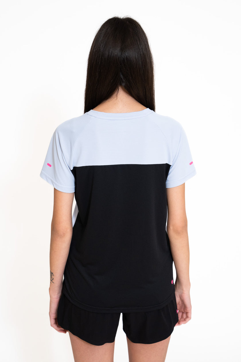 Artemisia Damen M/M T-Shirt mit halbem Reißverschluss