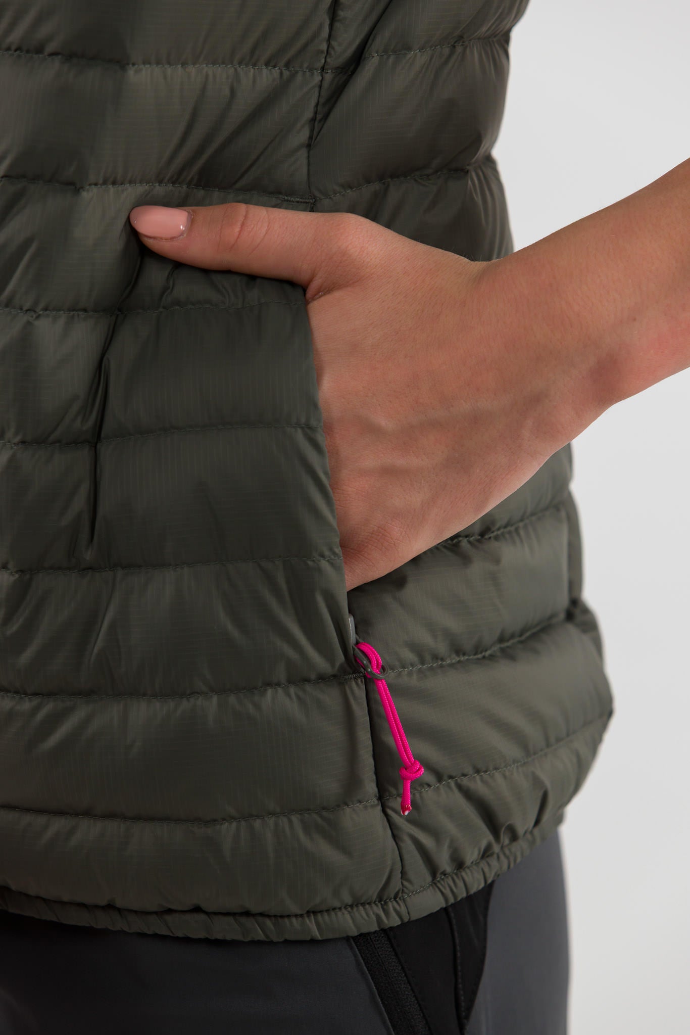 Bergamina Gilet Donna Imbottito in Piuma Ultra Light Comprimibile