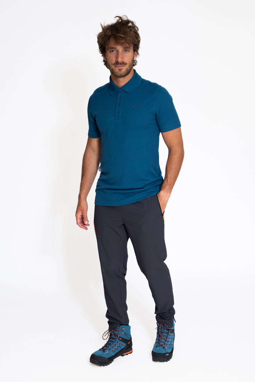 Dulfer Herren Piquet Halbarm-Poloshirt