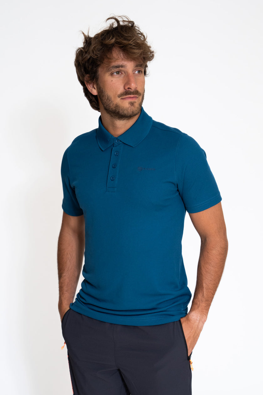 Dulfer Herren Piquet Halbarm-Poloshirt
