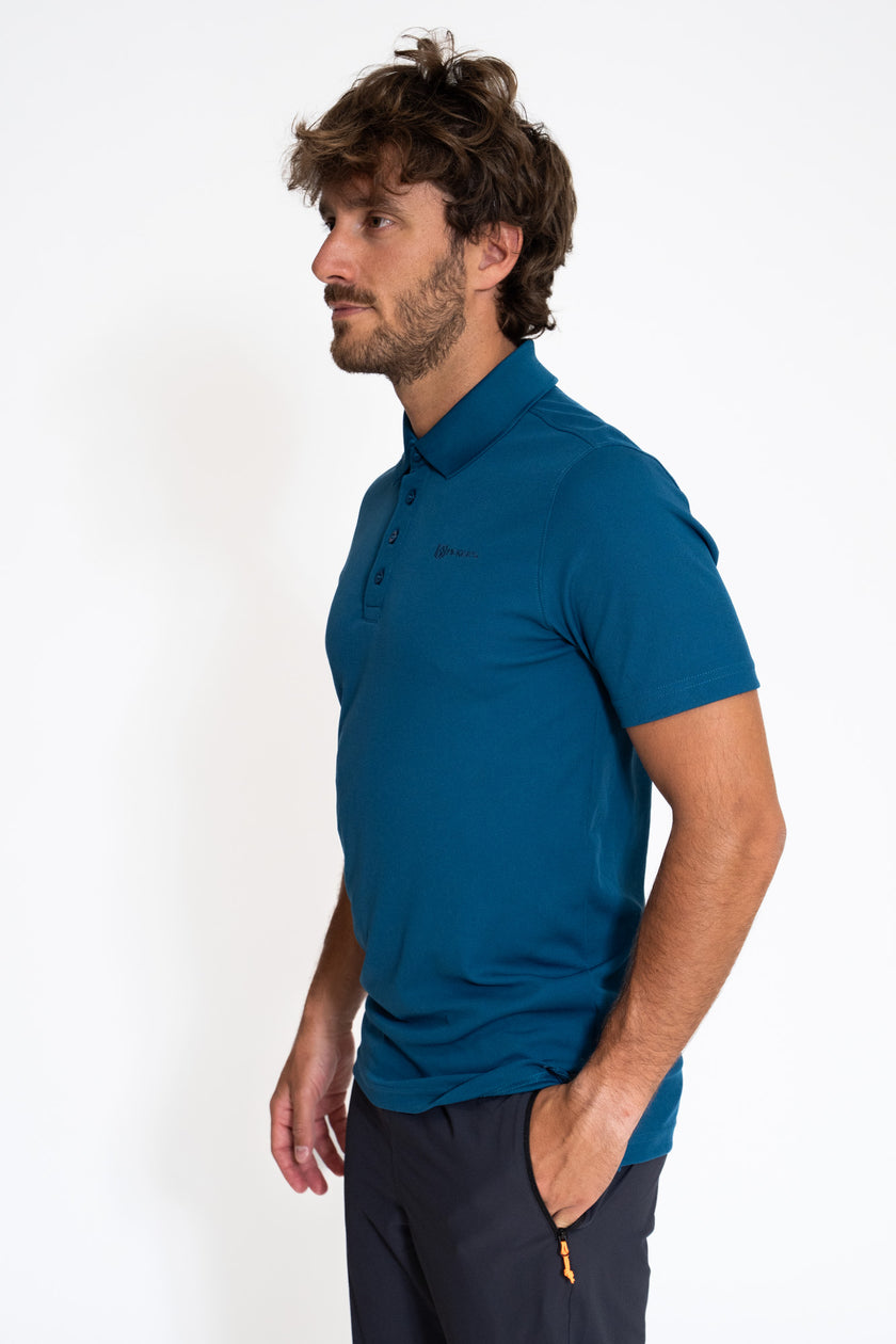 Dulfer Herren Piquet Halbarm-Poloshirt