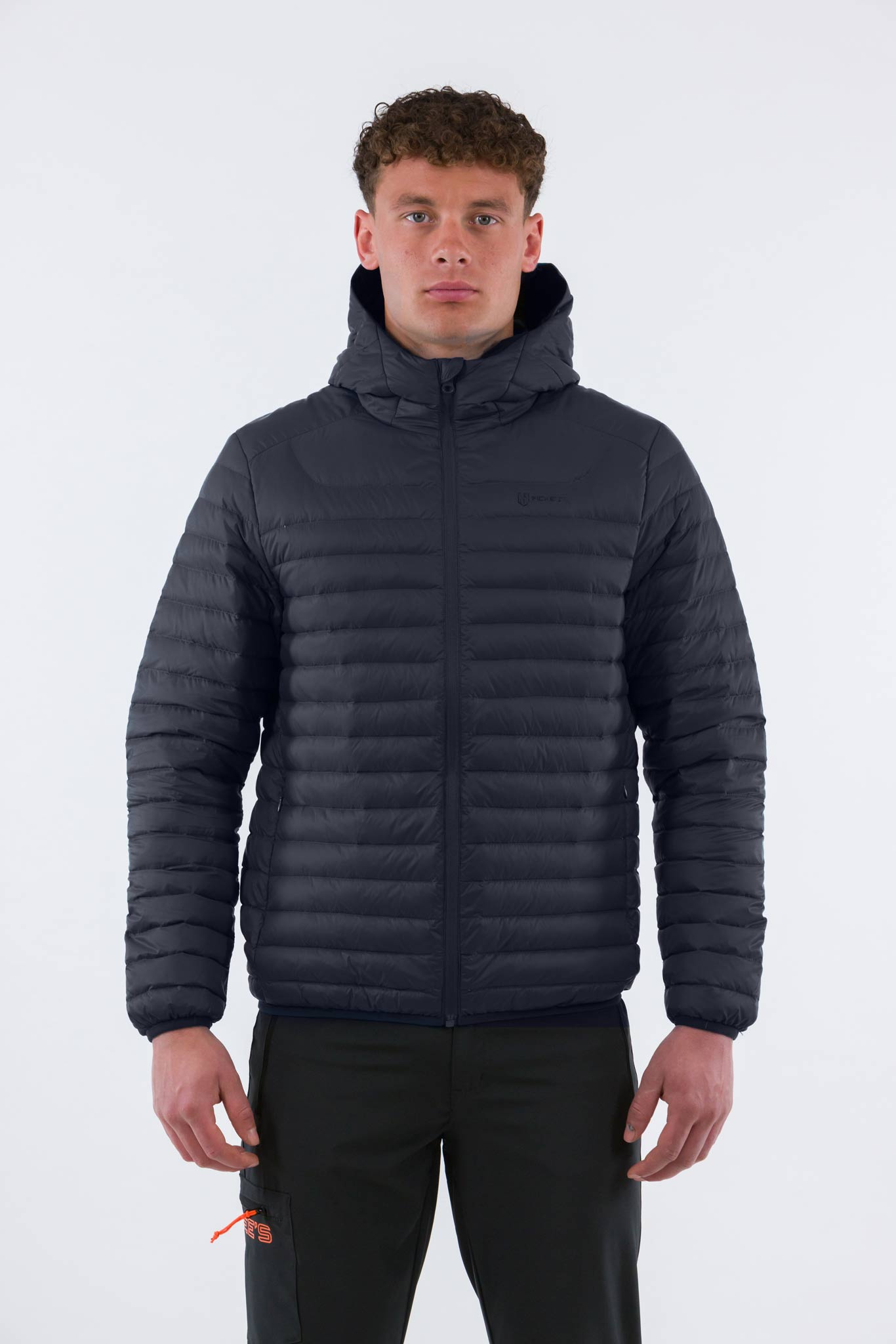 Eryndor Giacca Uomo con Cappuccio in Piuma Ultra Leggera