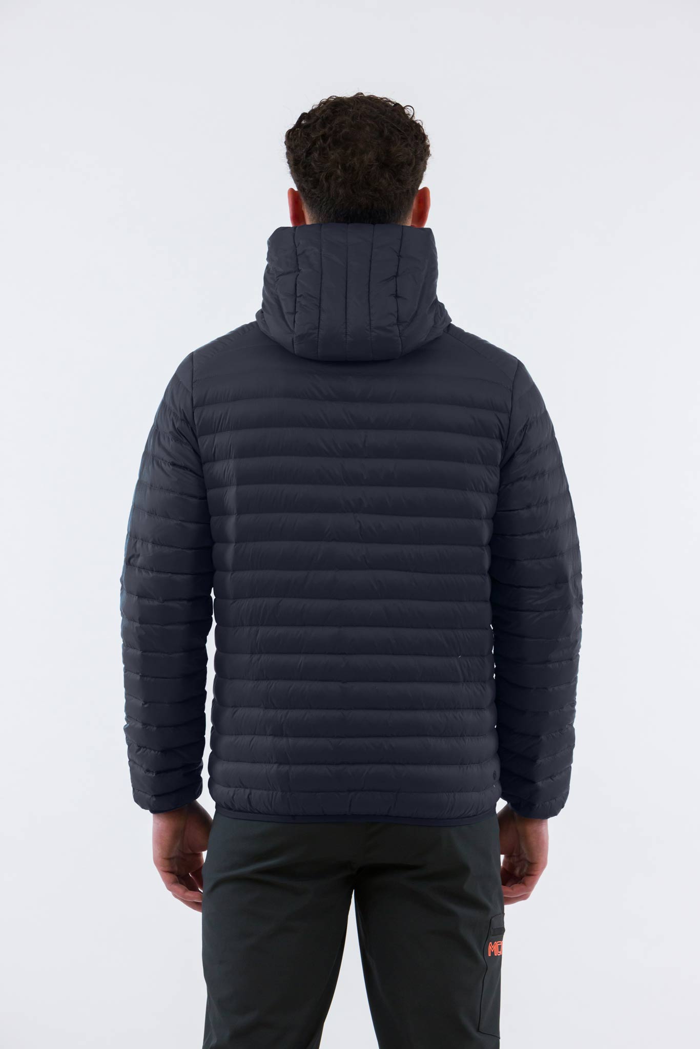 Eryndor Giacca Uomo con Cappuccio in Piuma Ultra Leggera