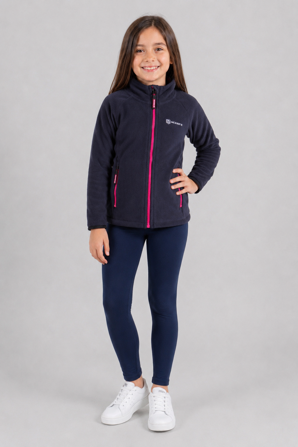 Aida Pile Full Zip Bambina