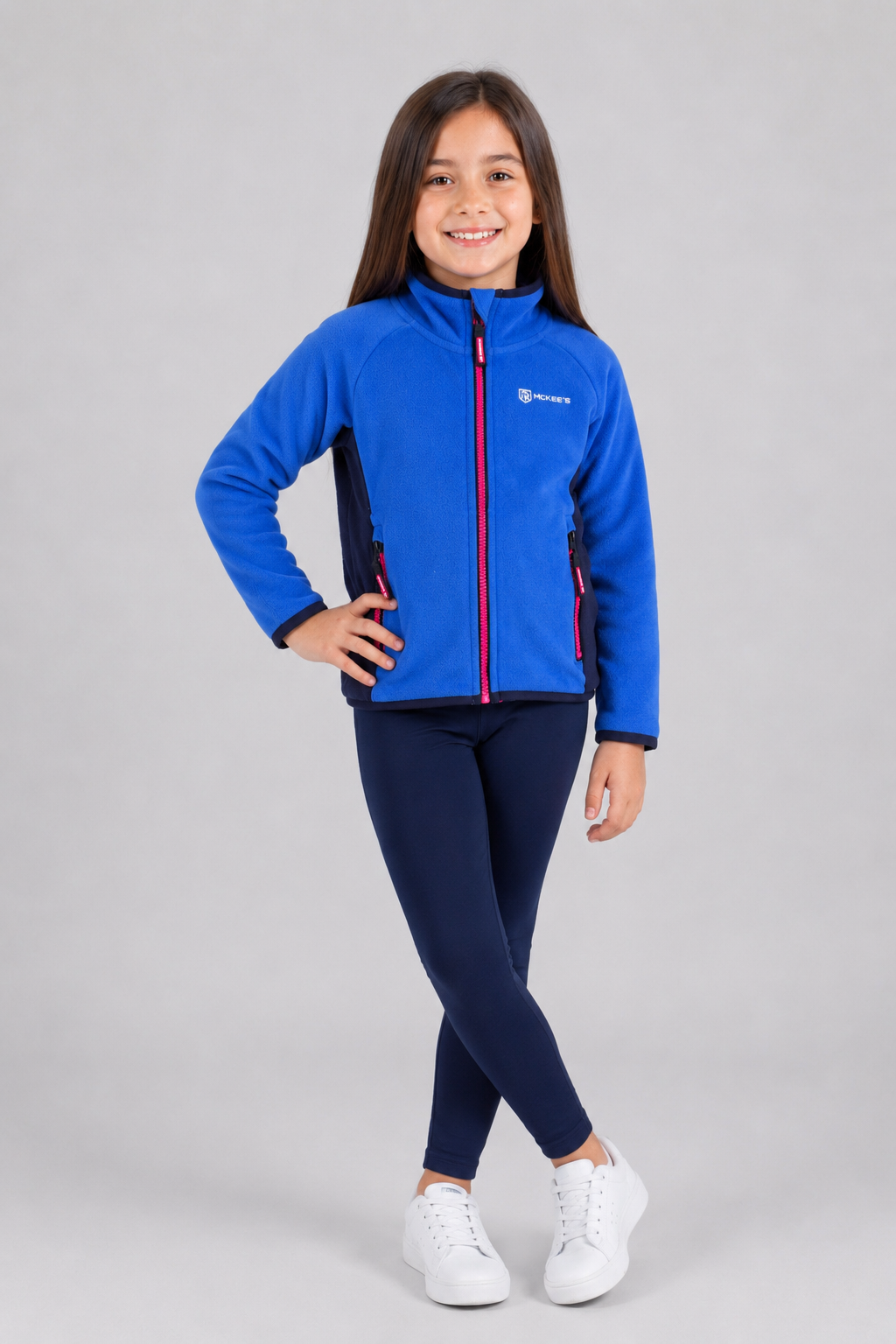 Aida Pile Full Zip Bambina