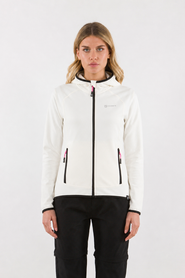 Yayamari Felpa Donna Full Zip con Cappuccio