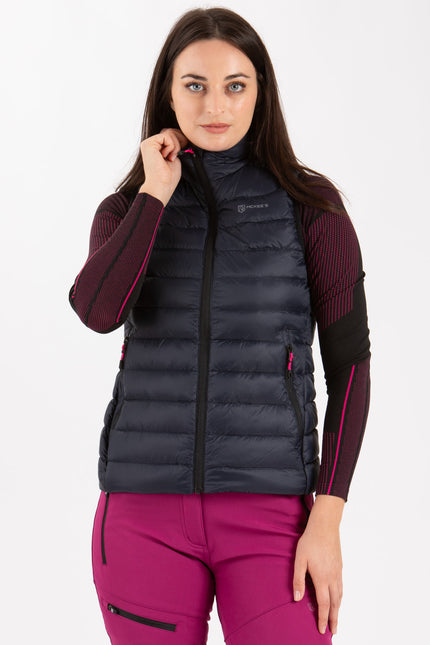Loira Gilet Imbottito in Piuma Donna