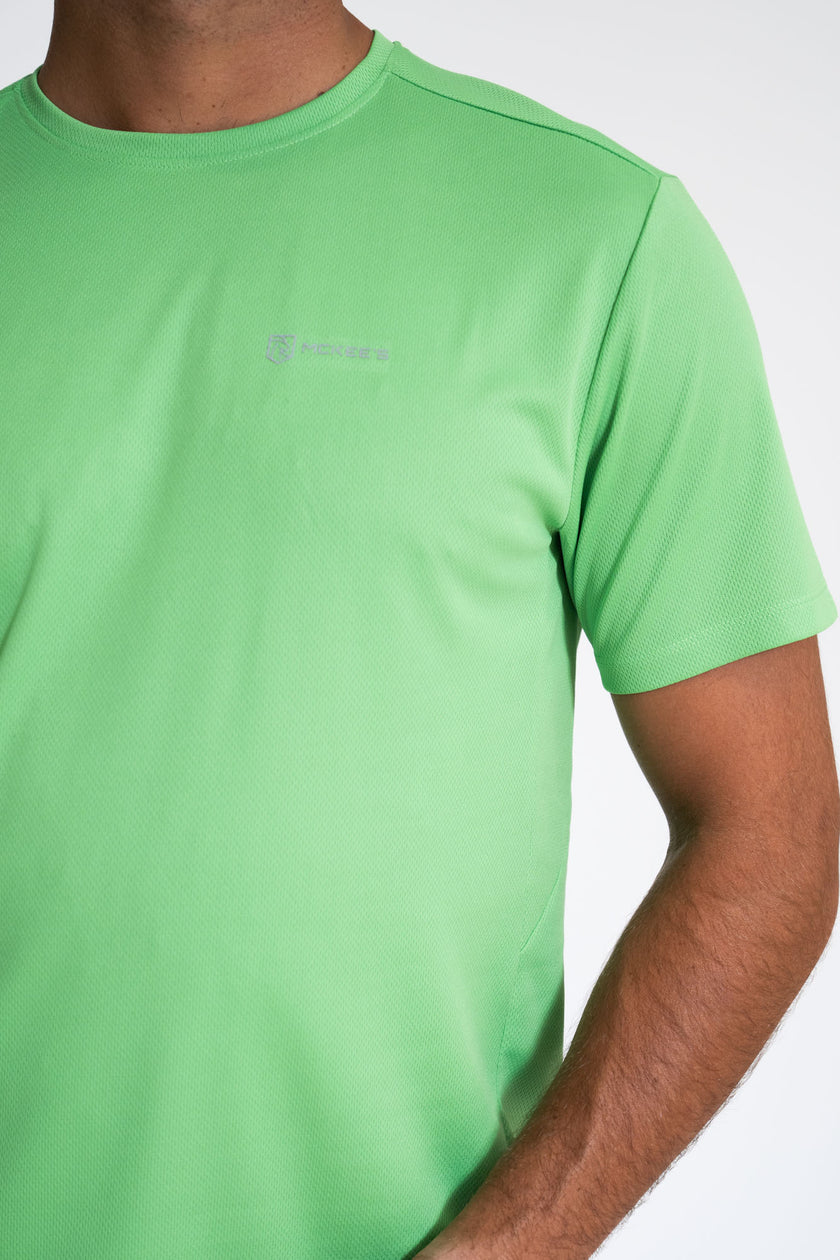 Longe T-Shirt Mezza Manica In Mesh Uomo