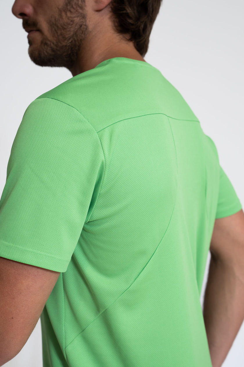 Longe T-Shirt Mezza Manica In Mesh Uomo