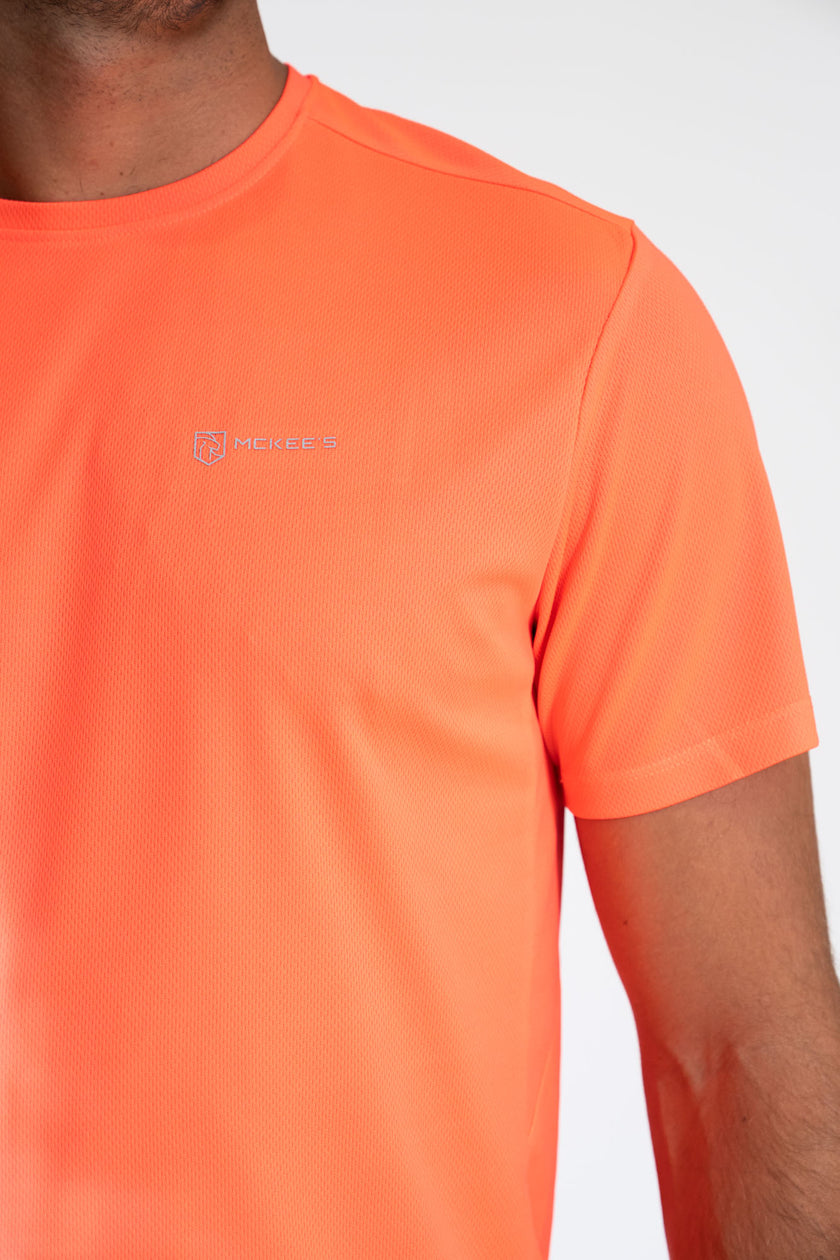 Longe T-Shirt Mezza Manica In Mesh Uomo