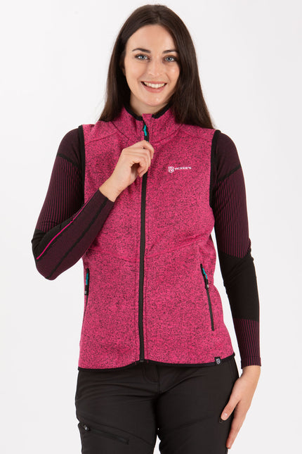 Misurina Damen Fleece ohne Ärmel