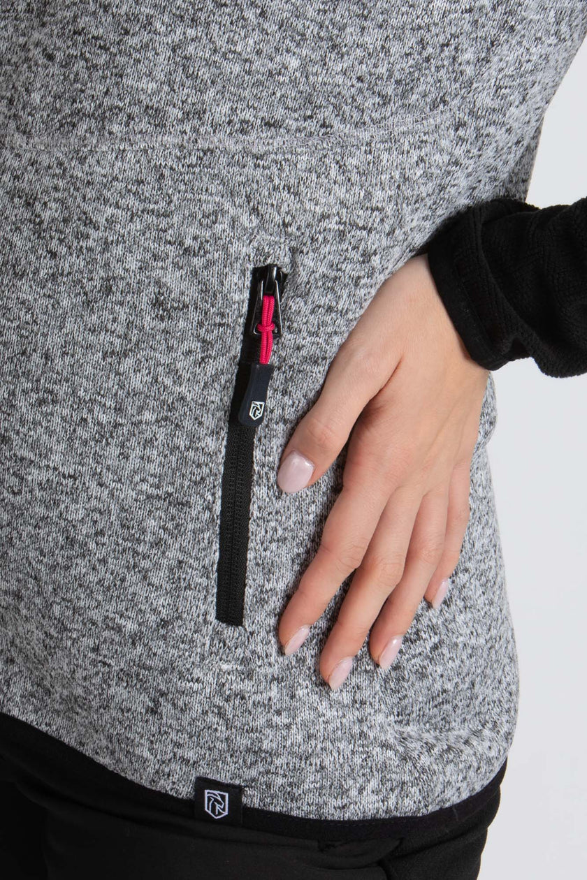 Misurina Pile Smanicato Donna