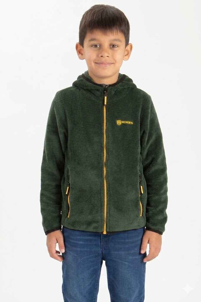 Delfo Pile In Coral Fleece Bambino