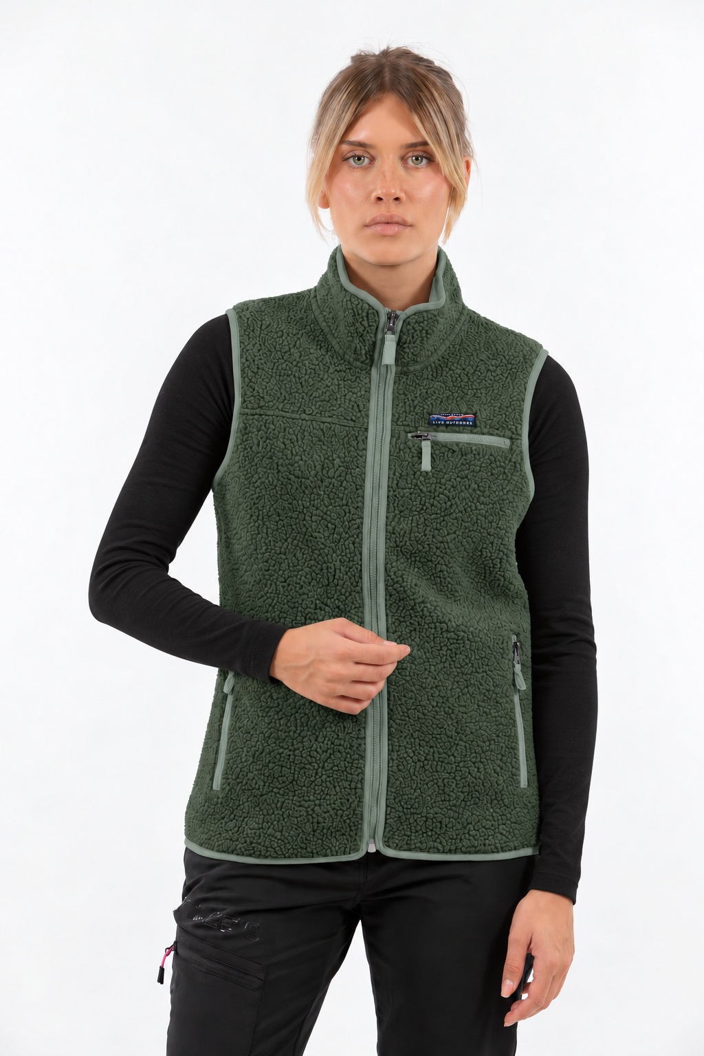 Serenya Gilet Donna in Sherpa
